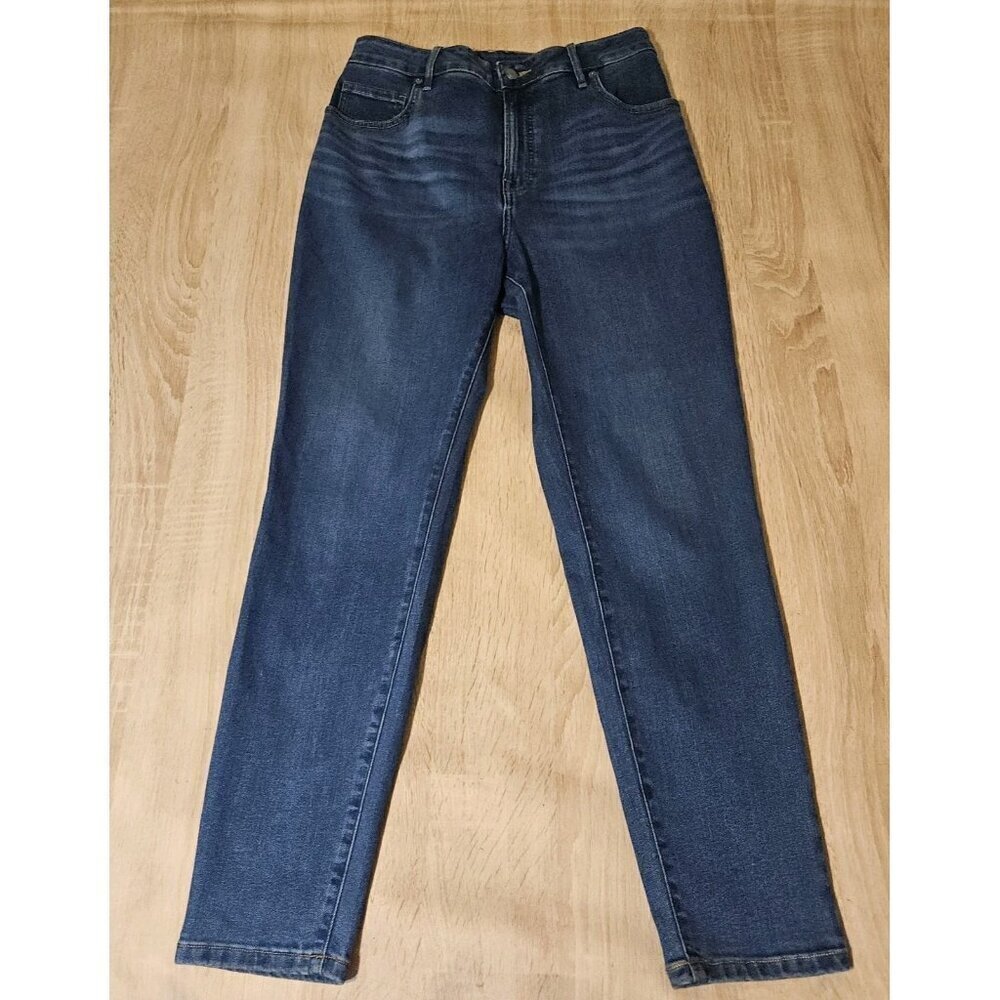 Everlane Jeans Womens 33 R The Curvy High Rise Skinny Jean Medium Wash Blue